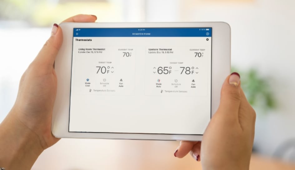 Thermostat control in Trenton